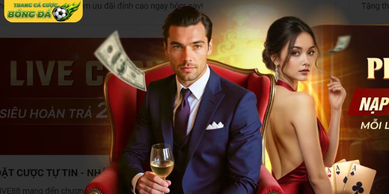 Khuyến mãi nạp tiền lần đầu FIVE88