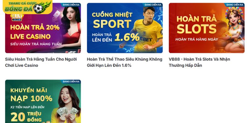 Khuyến mãi VB88 mới nhất hiện nay